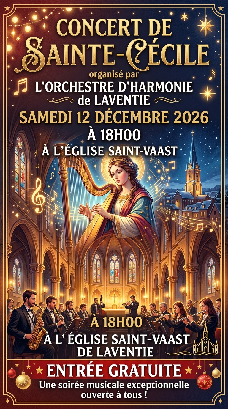 2026 12 12 Concert St Cecile Laventie